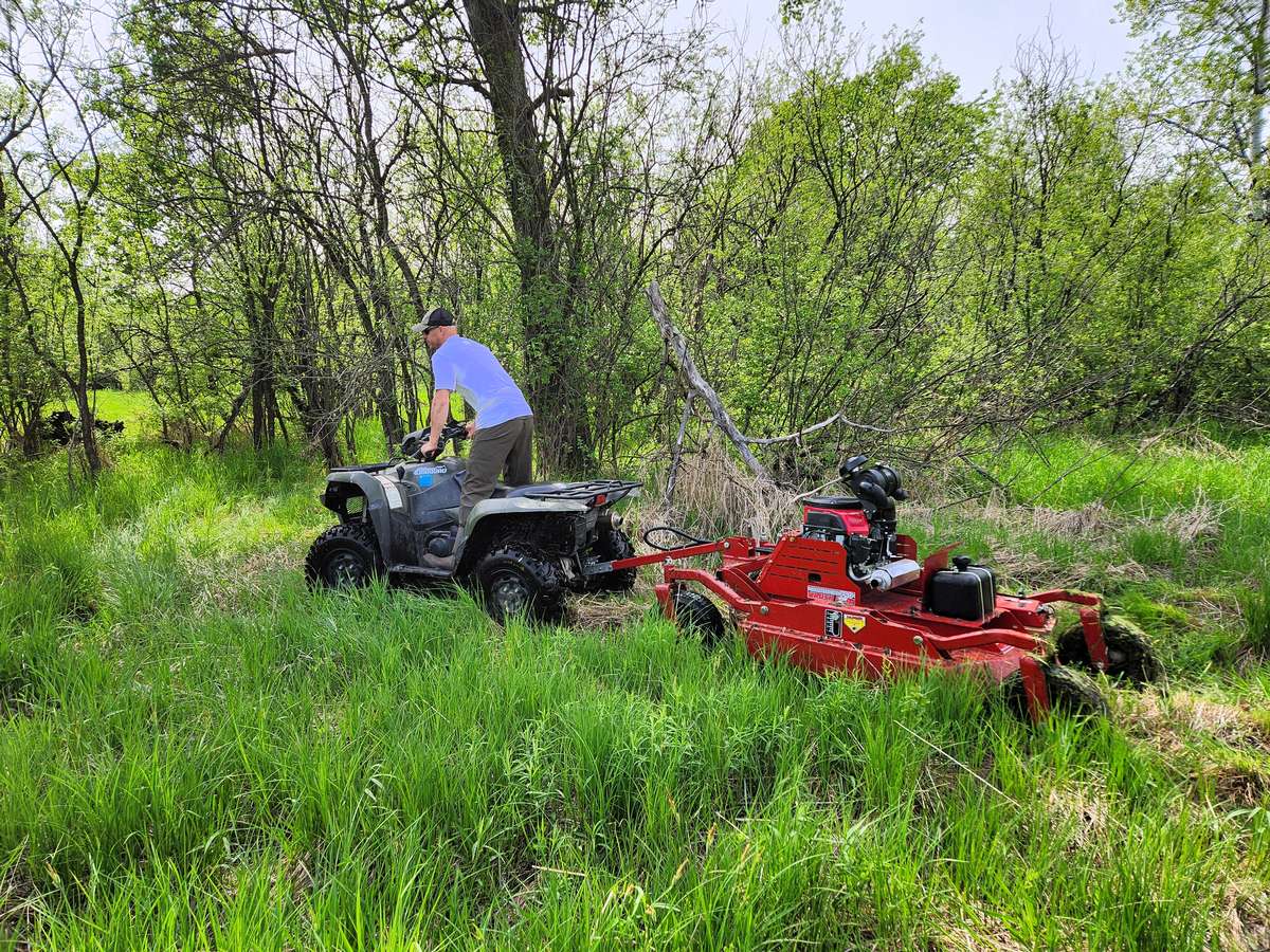 Brush Hogging & Trail Mowing Brush Hogging & Trail Mowing